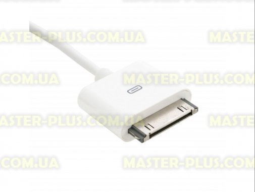 

Дата кабель 3.5mm to Apple 30-pin 1.5m EXTRADIGITAL (KBA1653)