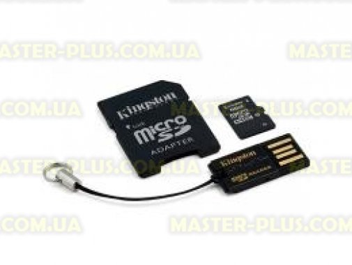 

Карта памяти Kingston 8Gb microSDHC class 10 Gen 2 + SD-adapter + USB-reader (MBLY10G2/8GB)