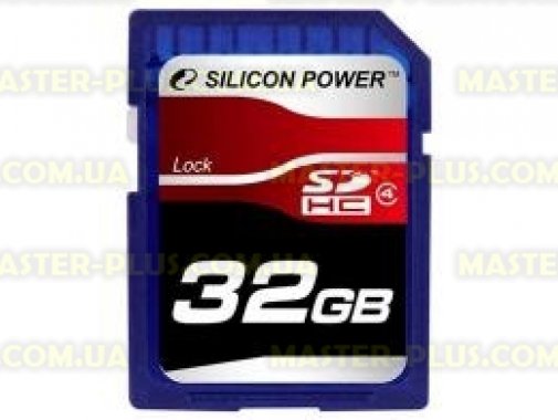 

Карта памяти Silicon Power 32Gb SDHC class 4 (SP032GBSDH004V10)