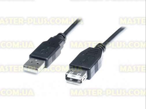 Дата кабель USB2.0 AM / AF 3.0m REAL-EL (EL123500010) для комп'ютера
