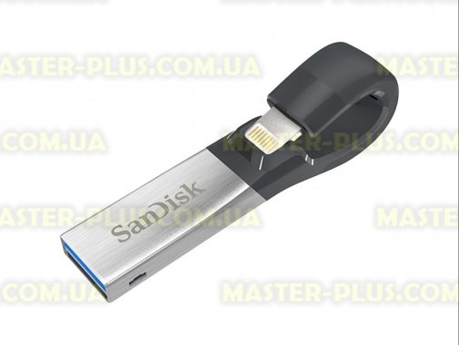 

USB флеш накопитель SANDISK 256GB iXpand USB 3.0/Lightning Apple (SDIX30N-256G-GN6NE)
