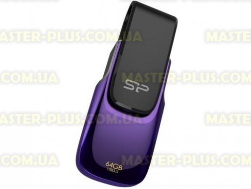 

USB флеш накопитель Silicon Power 64Gb Blaze B31 Purple USB 3.0 (SP064GBUF3B31V1U)