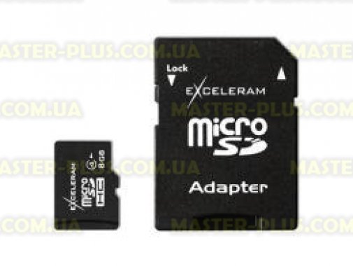 

Карта памяти eXceleram 8Gb microSDHC class 4 (MSD0804A)