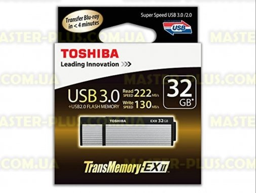 

USB флеш накопитель TOSHIBA 32Gb Osumi USB 3.0 (THNV32OSU3)