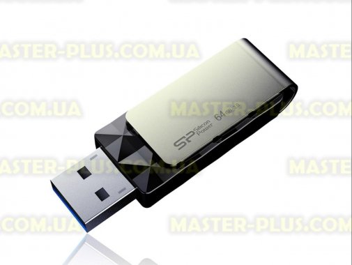 

USB флеш накопитель Silicon Power 64Gb BLAZE B30 black USB3.0 (SP064GBUF3B30V1K)