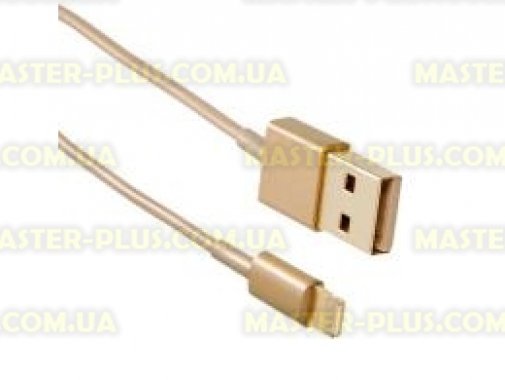 

Дата кабель Drobak USB 2.0 AM – Lightning 1.0м Gold (215341)