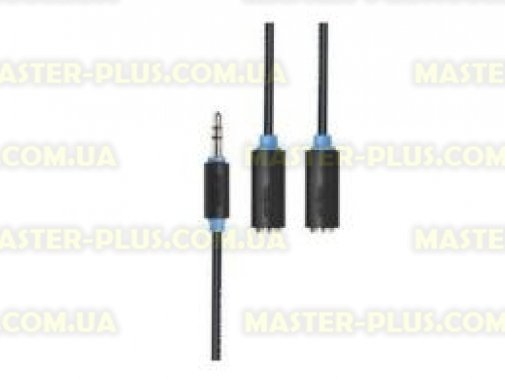 

Кабель мультимедийный Jack 3.5mm M to 2xRCA F Prolink (PB153-0030)