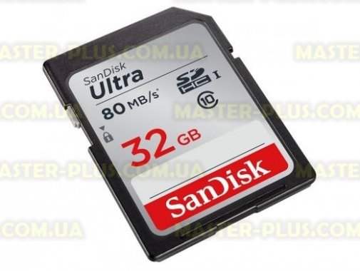 

Карта памяти SANDISK 32GB SDHC class 10 UHS-I Ultra (SDSDUNC-032G-GN6IN)