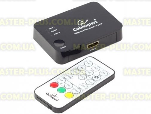

Коммутатор видео Cablexpert HDMI, (3 вх, 1 вых) (DSW-HDMI-33)