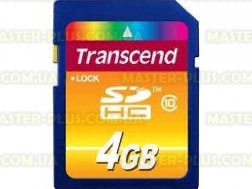 

Карта памяти 4Gb SDHC class 10 Transcend (TS4GSDHC10)