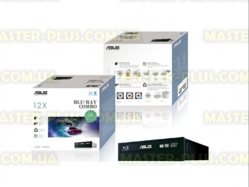 

Оптический привод Blu-Ray/HD-DVD ASUS BC-12D2HT Black Retail