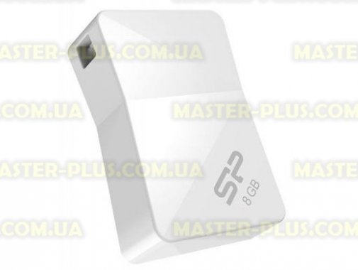 

USB флеш накопитель Silicon Power 8Gb Touch T08 White USB 2.0 (SP008GBUF2T08V1W)