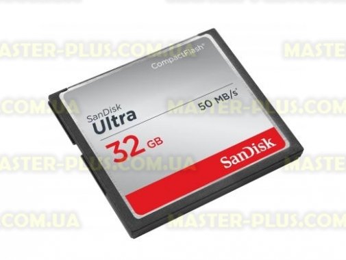 

Карта памяти SANDISK 32Gb Compact Flash Ultra (SDCFHS-032G-G46)