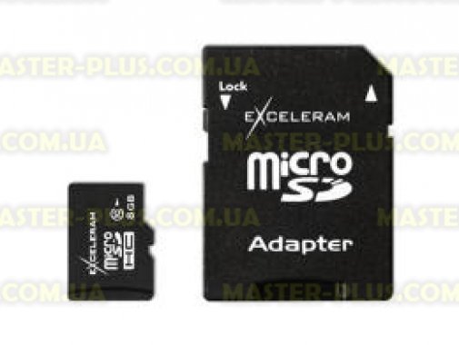 

Карта памяти eXceleram 8Gb microSDHC class 10 (MSD0810A)