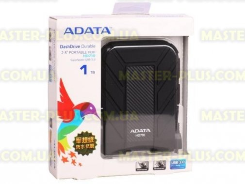 

Внешний жесткий диск 2.5" 1TB ADATA (AHD710-1TU3-CBK)