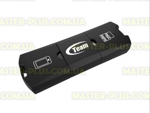 USB флеш накопичувач Team 8GB M141 Black USB 2.0 OTG (TUSDH8GCL1036) для комп'ютера