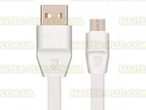 

Дата кабель Drobak USB 2.0 - Micro USB 2А (DR-1624) плоский (White) 1,0м (219088)