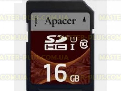 

Карта памяти Apacer 16GB SDHC UHS-I 95/45 Class10 (AP16GSDHC10U2-R)