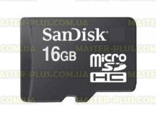 

Карта памяти 16Gb microSDHC class 4 SANDISK (SDSDQM-016G-B35NSDSDQM-016G-B35)
