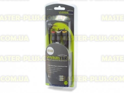 

Кабель мультимедийный Jack 3.5mm M/3xRCA 5.0m Techlink (690275)