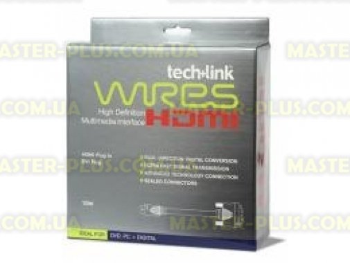 

Кабель мультимедийный HDMI to DVI 24+1pin M, 10.0m Techlink (690309)