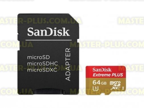 

Карта памяти SANDISK 64GB microSD class10 (SDSQXSG-064G-GN6MA)