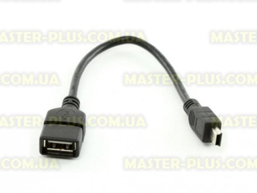 

Дата кабель USB 2.0 AF to mini-B 5P OTG DIGITUS (AK-300310-002-S)