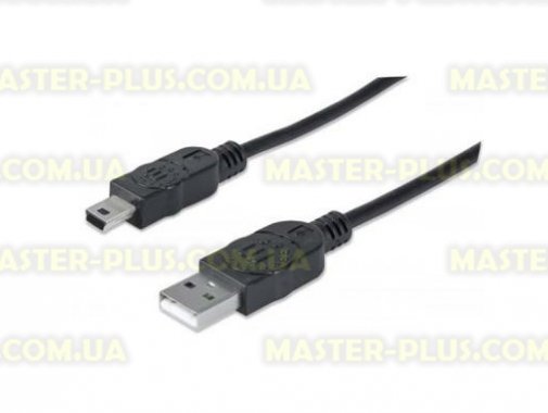 

Дата кабель USB 2.0 AM to Mini 5P 1.8m Manhattan (333375)