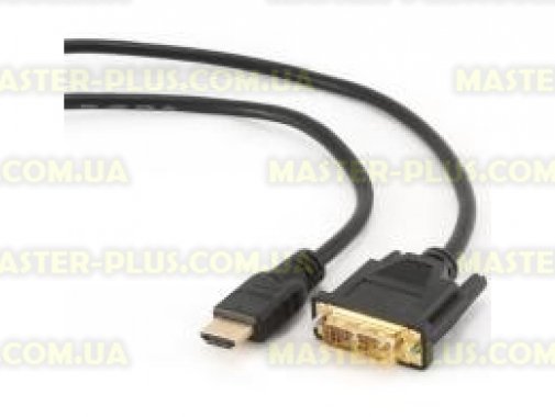 

Кабель мультимедийный HDMI to DVI 18+1pin M, 4.5m Cablexpert (CC-HDMI-DVI-15)
