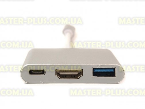 

Дата кабель USB C-Type - HDMI/USB PowerPlant (KD00AS1306)