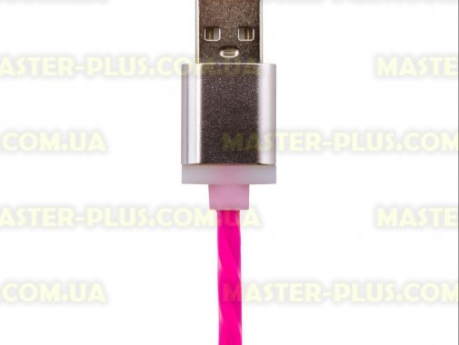 

Дата кабель LogicPower USB 2.0 -&gt; micro USB 1м R-&gt;P (силикон) красно-розовый /Re (5152)