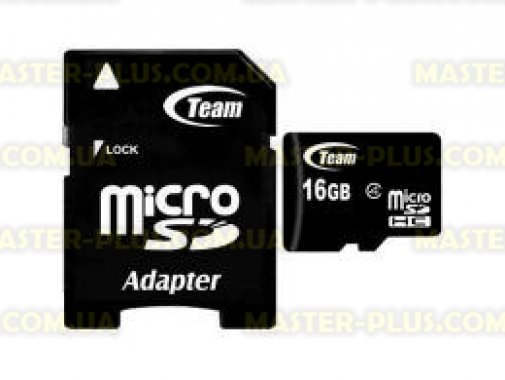 

Карта памяти Team 16Gb microSDHC class 4 (TUSDH16GCL403)