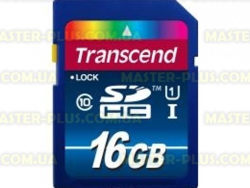 

Карта памяти Transcend 16Gb SDHC class 10 UHS-I (TS16GSDU1)