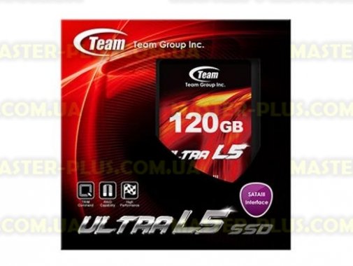 

Накопитель SSD 2.5" 120GB Team (T253L5120GMC101)