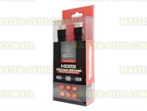 

Кабель мультимедийный HDMI to HDMI 1.8m GEMIX (Art.GC 1455)