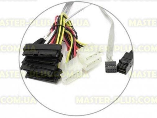 

Кабель для передачи данных Adaptec ACK-I-HDmSAS-4SAS-SB-0.8M 2280100-R