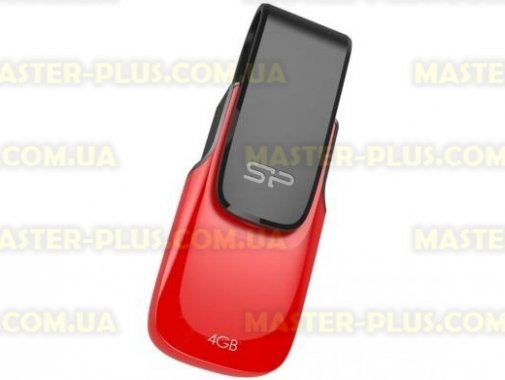 

USB флеш накопитель Silicon Power 4Gb Ultima U31 Red USB 2.0 (SP004GBUF2U31V1R)