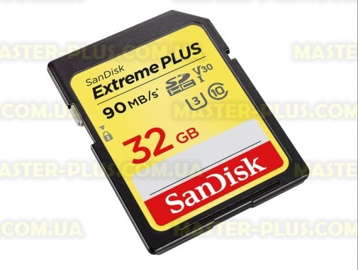 

Карта памяти SANDISK 32GB SDHC class 10 V30 UHS-I U3 4K Extreme (SDSDXWF-032G-GNCIN)