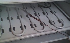Засор капиллярного трубопровода в холодильнике